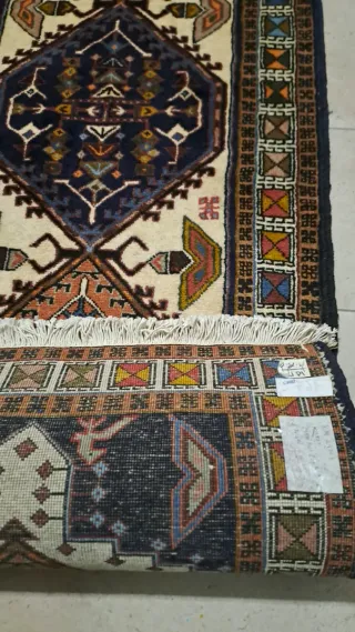 Tappeto persiano passatoia autentico lana