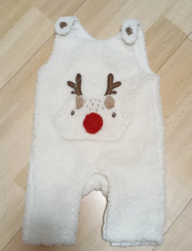 Peto reno bebé Navidad