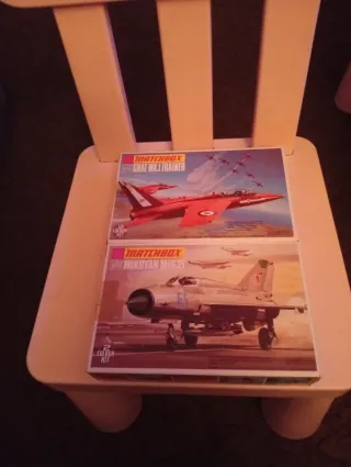 Maquetas de Aviones Matchbox (2 kits)
