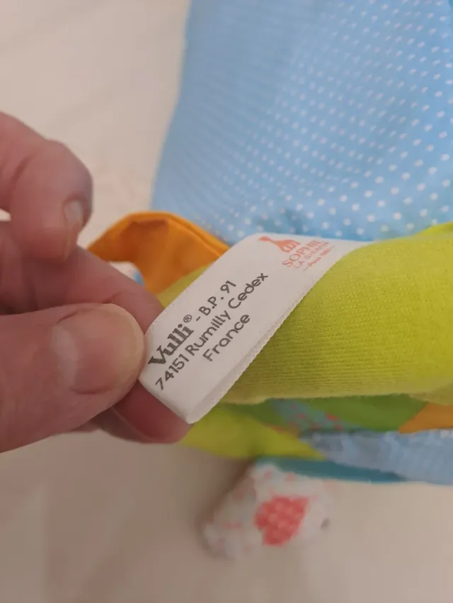 Rullo attività per bebé Sophie la girafe