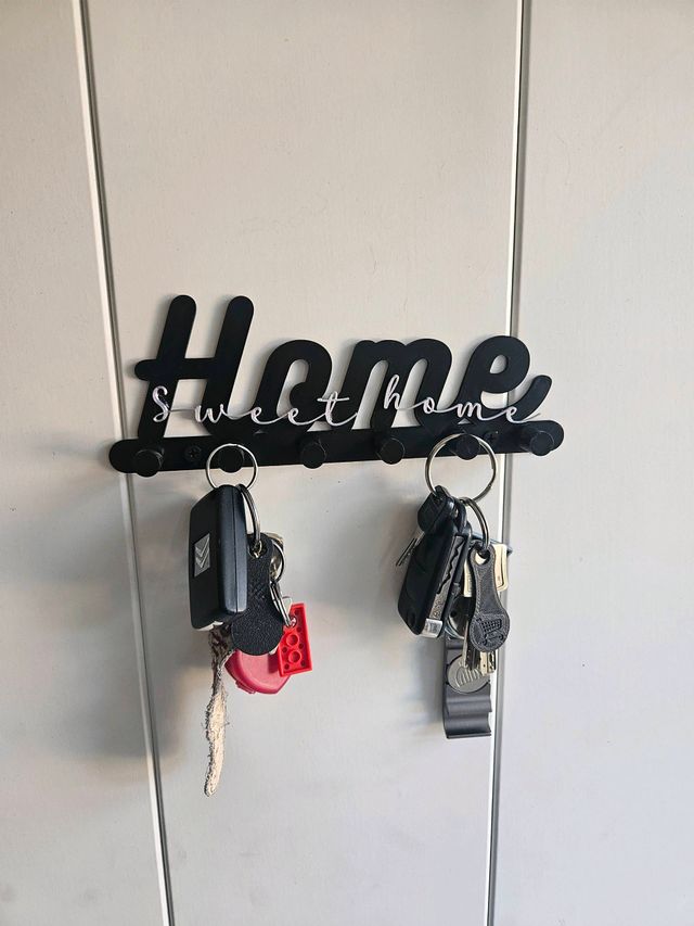 Appendiabiti per chiavi Home Sweet Home