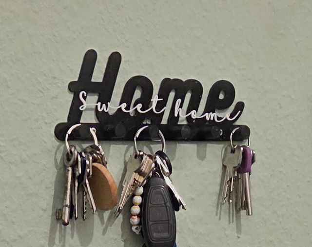 Appendiabiti per chiavi Home Sweet Home
