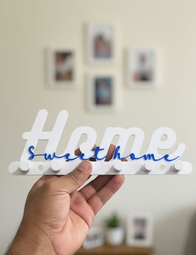 Appendiabiti per chiavi Home Sweet Home