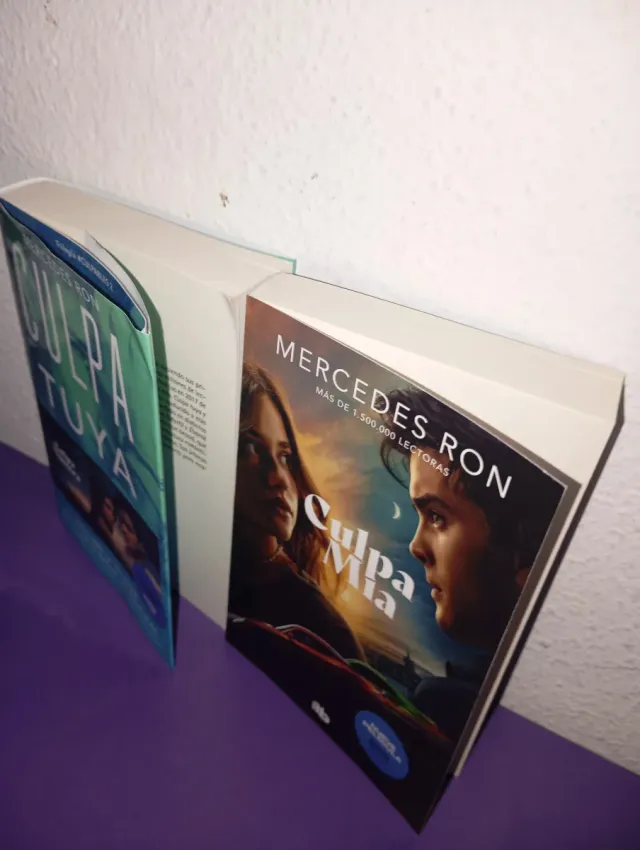 Libros culpa mía y culpa tuya