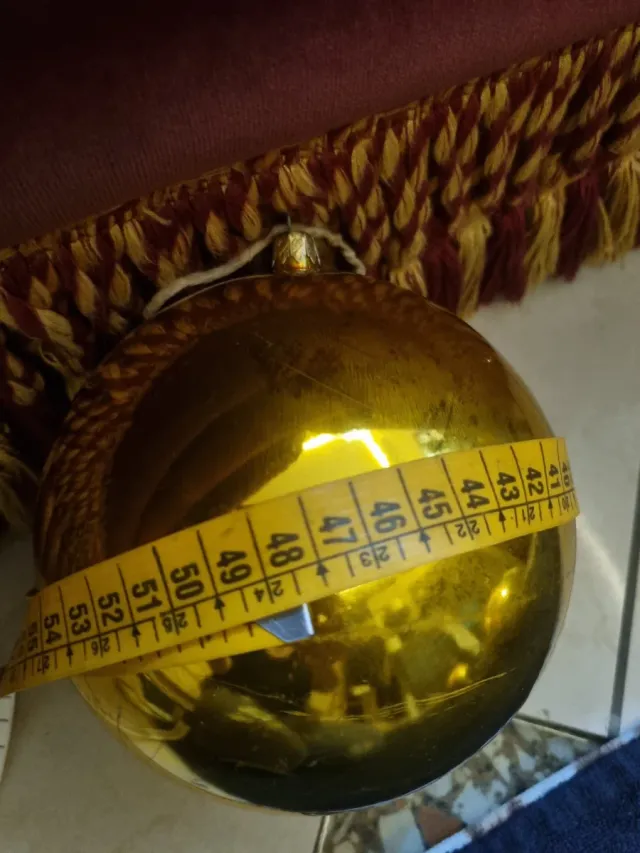 Palline Natale Vintage Oro