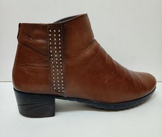 Botines Fluchos piel mujer T-40