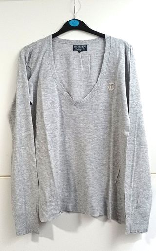 Jersey Ralph Lauren Gris Claro Talla S