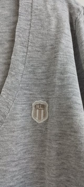 Jersey Ralph Lauren Gris Claro Talla S