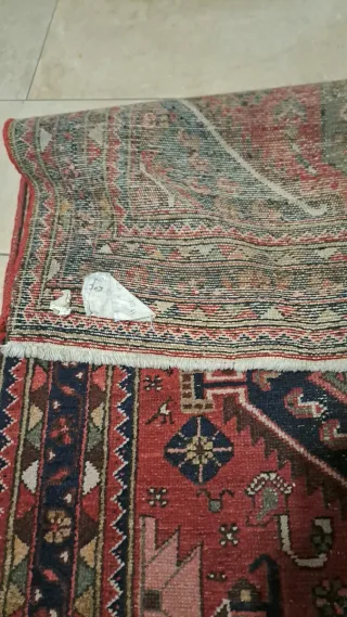 Tappeto Persiano Lana Rosso Blu