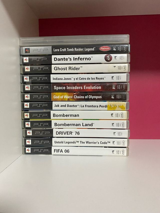 Lote Juegos PSP UMD
