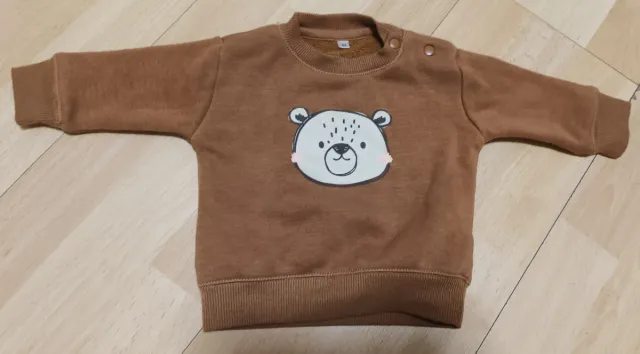 Jersey bebé oso marrón