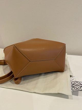 Bolso Loewe Puzzle Fold Mini Camel