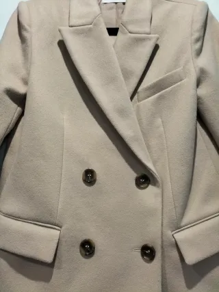 Chaqueta americana beige