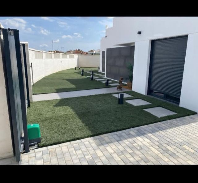 Césped artificial para jardín