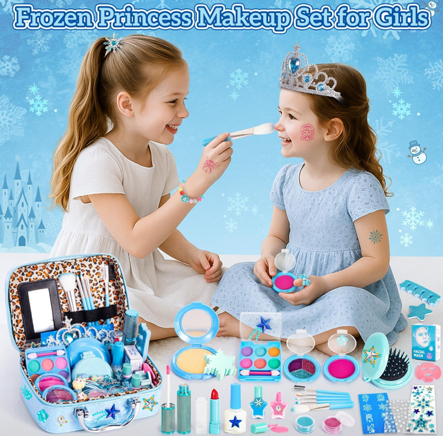 Maletin maquillaje y accesorios Reina Hielo. Nuevo