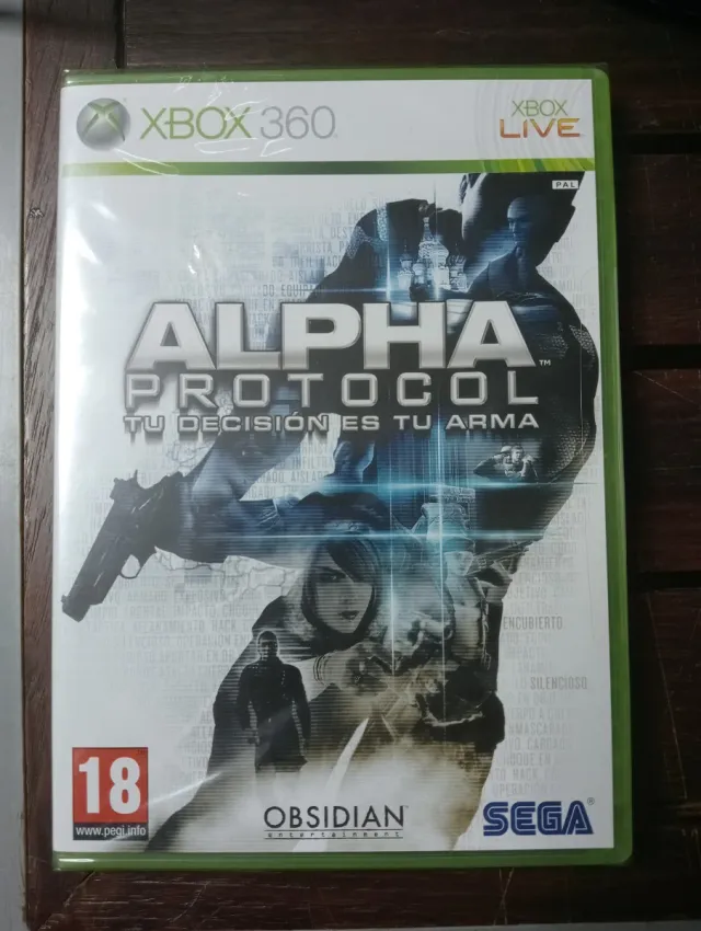 VENDUTO Alpha Protocol PAL ESP Xbox 360