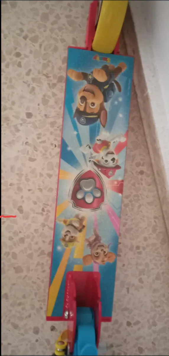 Patinete Patrulla Canina