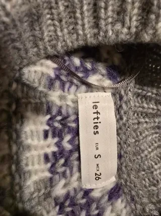 Camisola Lefties cinza e roxo