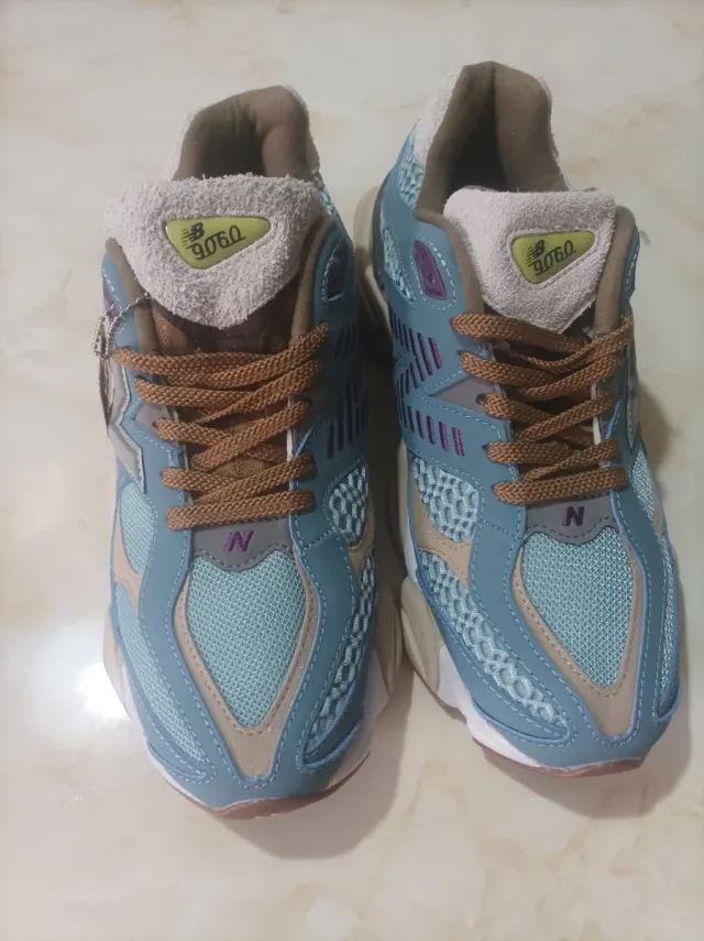 Zapatillas  Beige/Azul