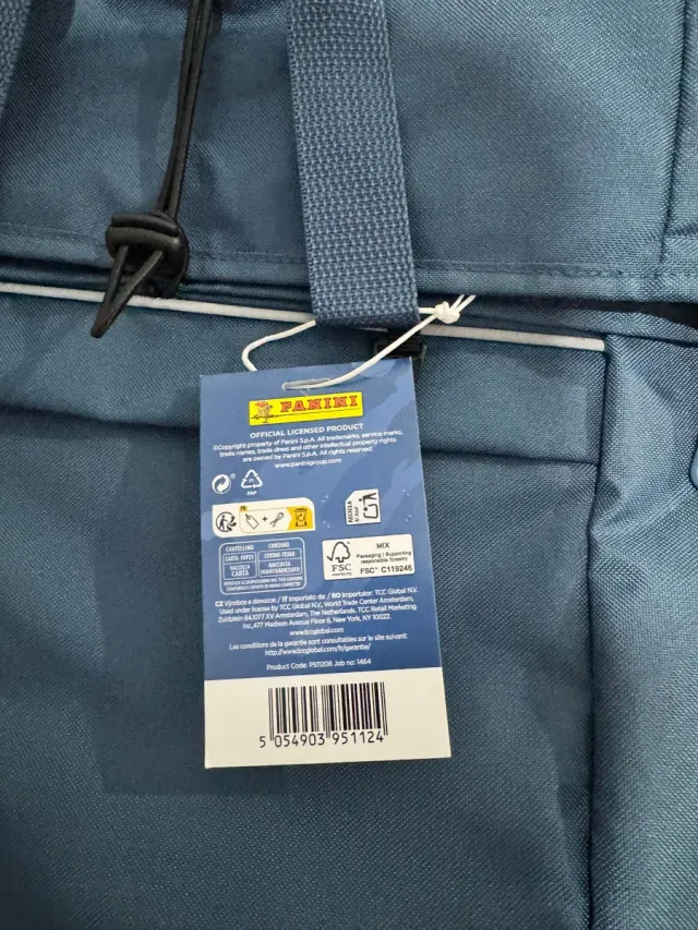 Morral Panini azul