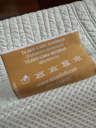 Colchón Minicuna Ecus Kids peti tech 80x50