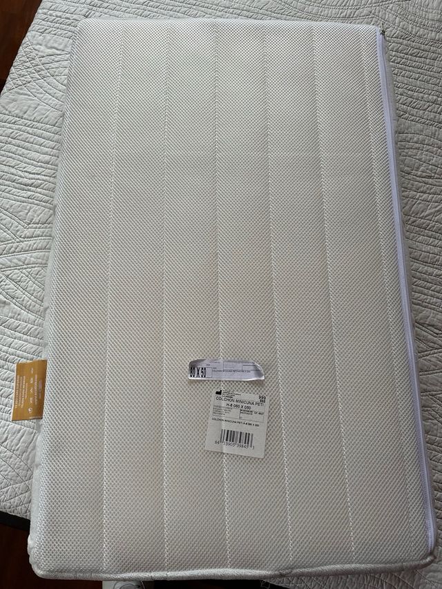 Colchón Minicuna Ecus Kids peti tech 80x50