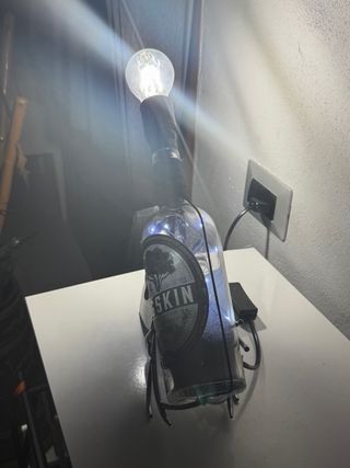 Lampada artigianale base Gin Pigskin Design