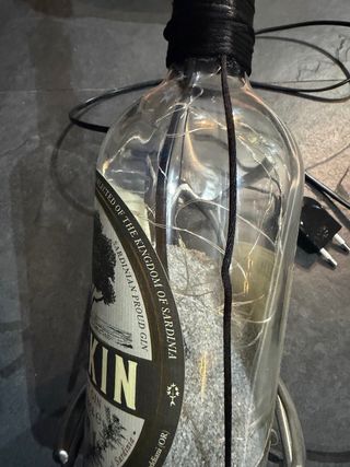 Lampada artigianale base Gin Pigskin Design