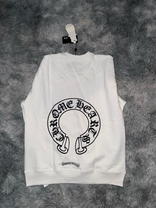 Sudadera Chrome Hearts Blanca