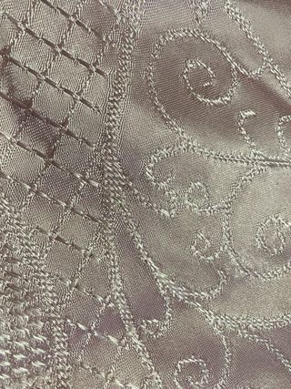 Colcha Rosa Cetim com Padrão Floral 1,85 m X 2,10