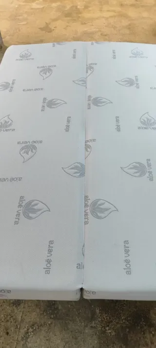 Colchón viscoelástico Aloe Vera