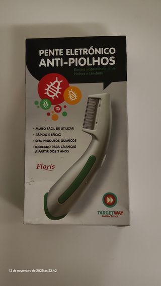 Pente Eletrônico Anti Piolhos Floris