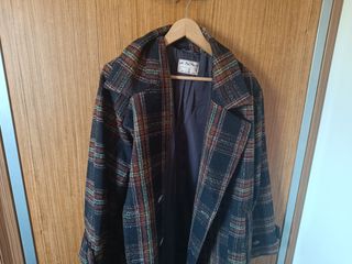 Chaqueta Free the People cuadros multicolor