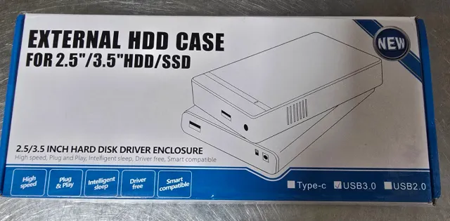 Carcasa HDD/SSD Externa 2.5/3.5 USB 3.0