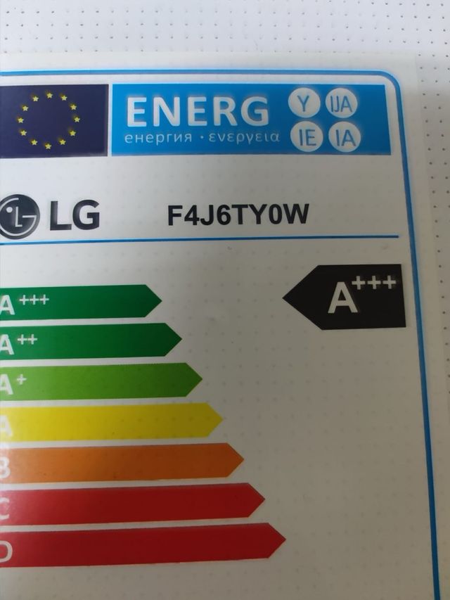 Lavadora LG Direct Drive 8kg Blanca