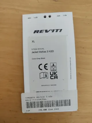 Chaqueta Moto Invierno Revit con Forro talla XL