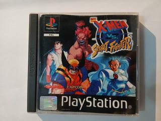 X-Men vs Street Fighter PS1 PAL ESP