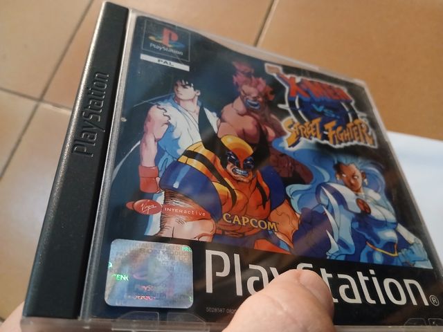 X-Men vs Street Fighter PS1 PAL ESP