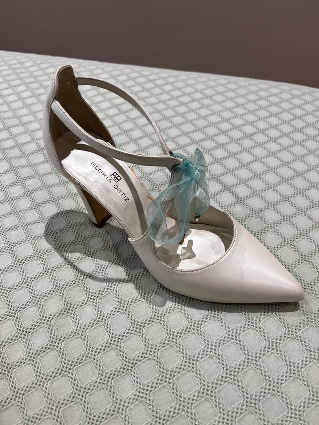 Zapatos de Novia Gloria Ortiz Blancos