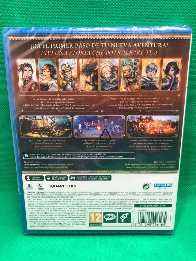Octopath Traveler II PS5 NUEVO