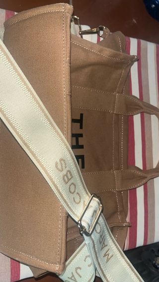 Bolso Marc Jacobs The Tote Bag Beige/Marrón