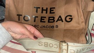 Bolso Marc Jacobs The Tote Bag Beige/Marrón