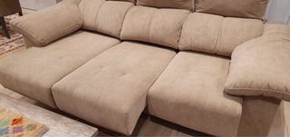 Sofá antimanchas impermeable color beige