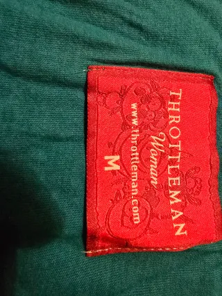 Camiseta Throttleman Mulher Verde