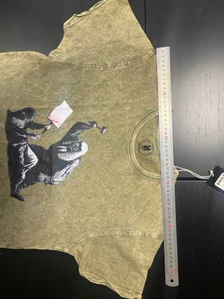 Camiseta Banksy Hombre Talla M Algodón