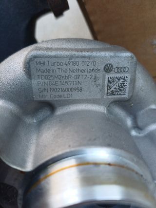 Turbo VW 1.4 TSI 2015