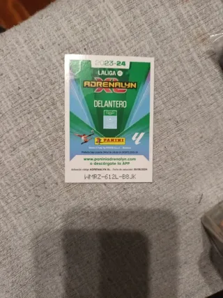 Cromo Lewandowski y griezmann Balón de Oro Adrenal