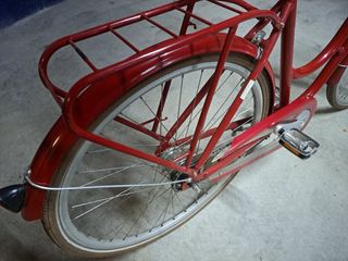 Bicicleta Paseo Roja Freno Pedal