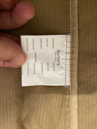 Chaqueta Burberry Pana Beige