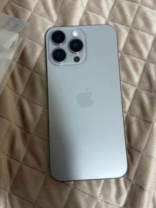 back iPhone 15 Pro Max Titanio Naturale